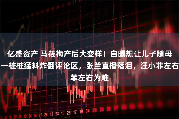 亿盛资产 马筱梅产后大变样！自曝想让儿子随母姓，一桩桩猛料炸翻评论区，张兰直播落泪，汪小菲左右为难